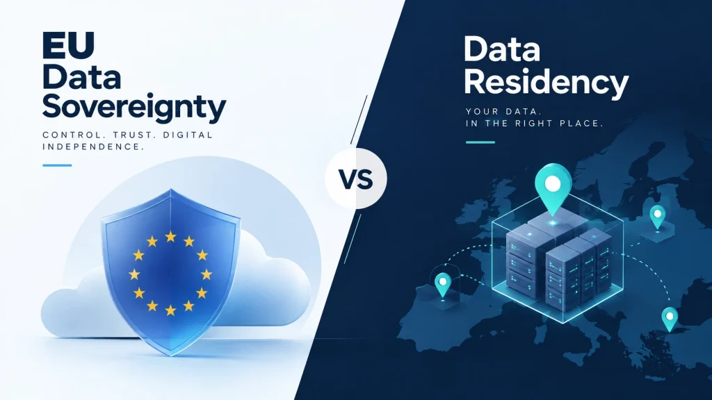 EU data sovereignty vs data residency
